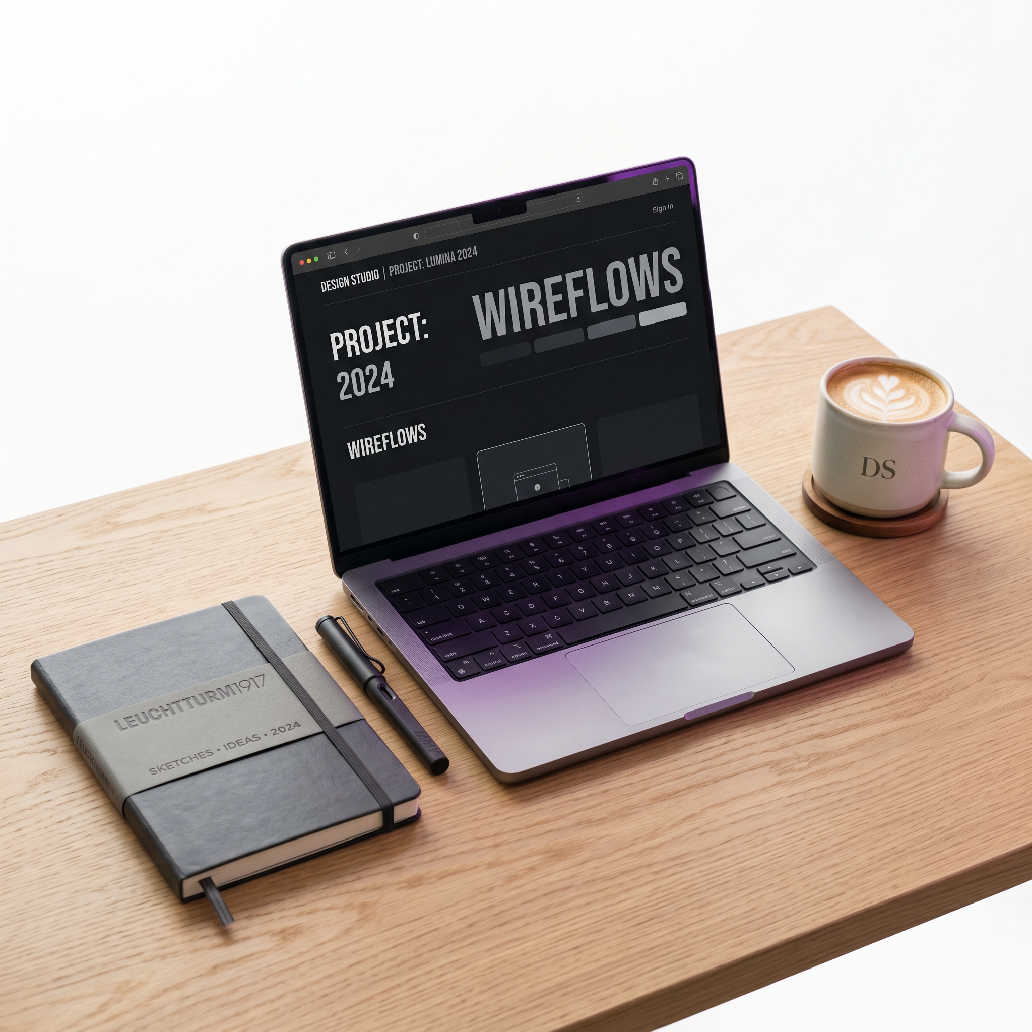 a high end, professional minimalist workspace 202605090651